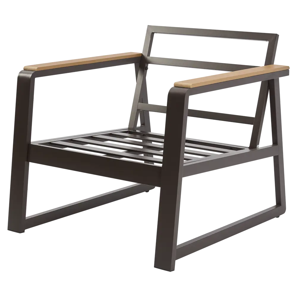 Набор садовой мебели для обеда с подушками  BEGINIA Sugan Алюминий Стол, диван, кресло 2 шт Бежевый STLM-2131932 - Вид №14