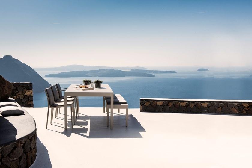 TRIBÙ Садовый стул из алюминия с подлокотниками Mirthe 07418 - Вид №5