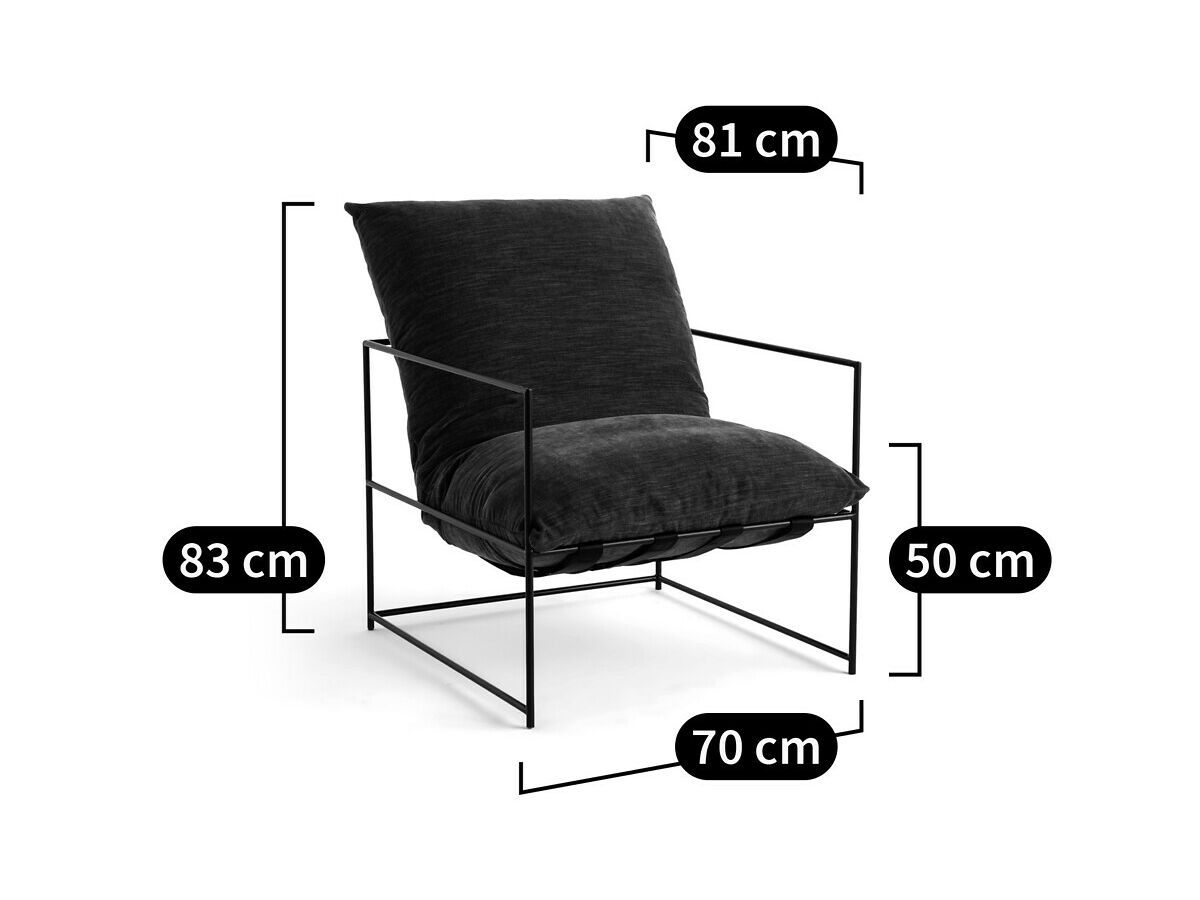 Тканевое кресло AMPM SGOTHAN ARCH-00076000 - Вид №5