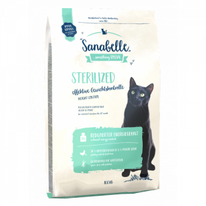 ПР0035433 Корм для кошек Sterilized для кастрированных и стерилизованных кошек, птица сух. 10кг SANABELLE