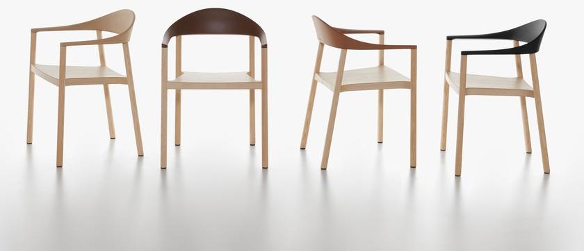 Plank Штабелируемый стул ясень Monza 1209-40 - Вид №3