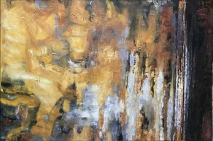 Картина на холсте 100х150 см "Затмение" EVENHOME КАРТИНЫ МАСЛОМ 130075 Желтый;разноцветный