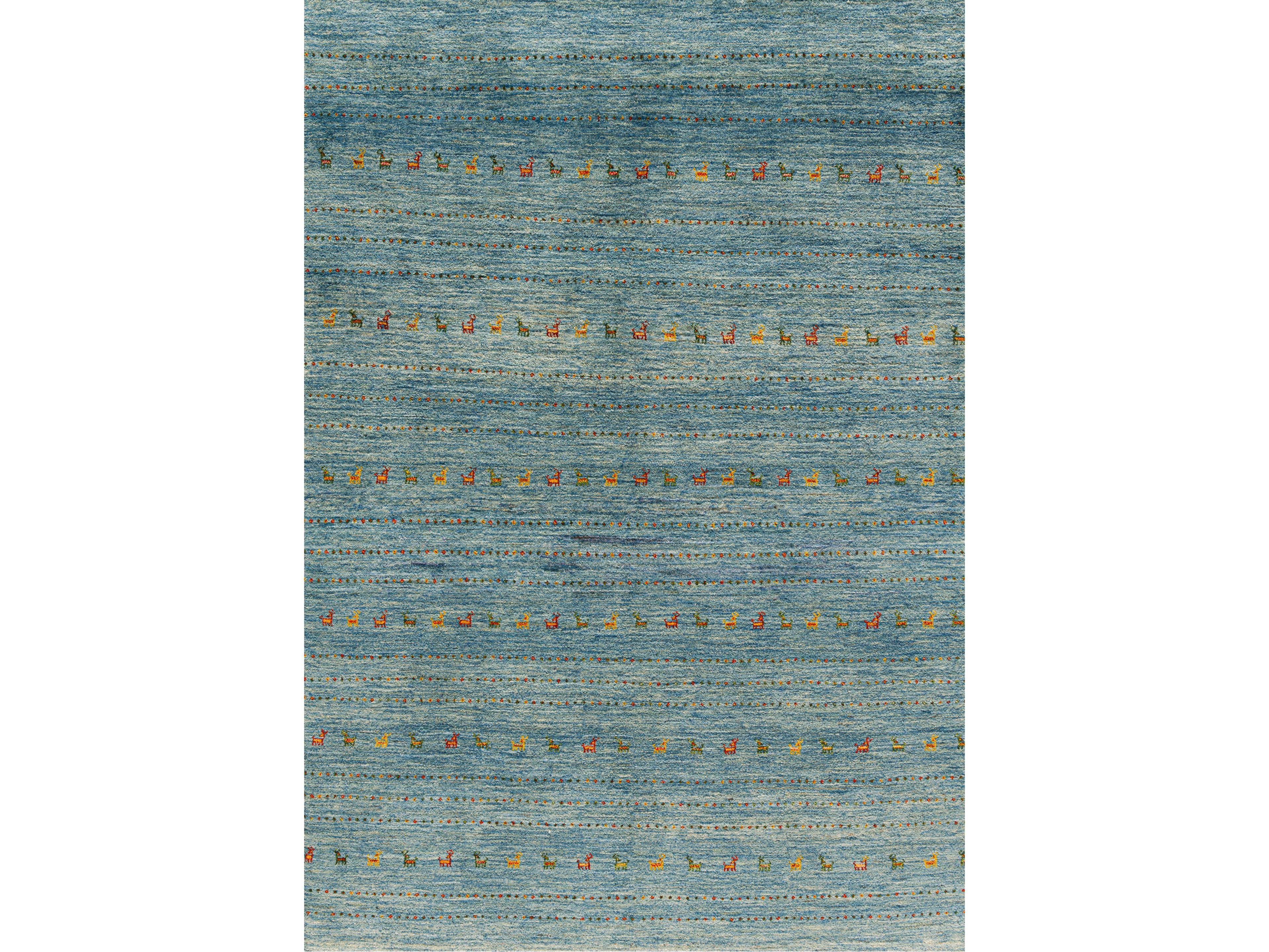 Прямоугольный шерстяной ковер на заказ Zollanvari Бродячие звери - Флора и фауна Габбе ARCH-00083000 - Вид №1