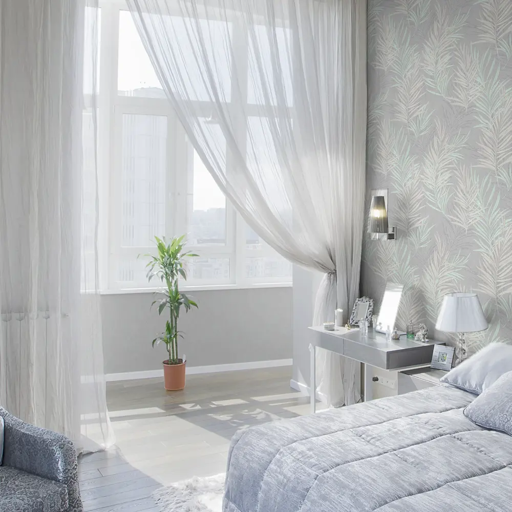 Московская обойная фабрика Дайкири 4309-5 — серые флизелиновые обои 89367499 STLM-0814388 - Вид №3