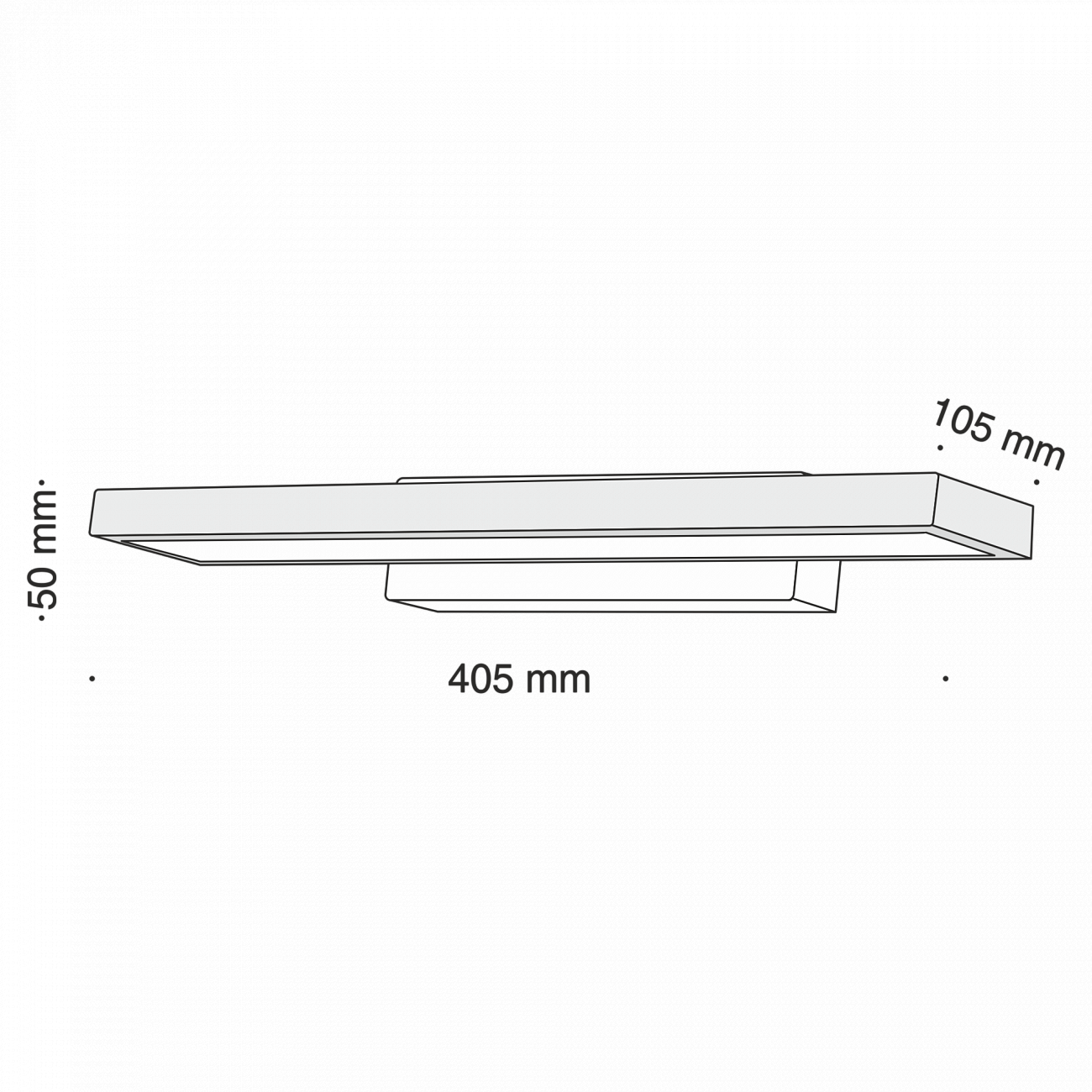 Бра настенное белое 3000K Everett C815WL-L12W TECHNICAL CEILING & WALL 00-3957417 Белый  - Вид №3
