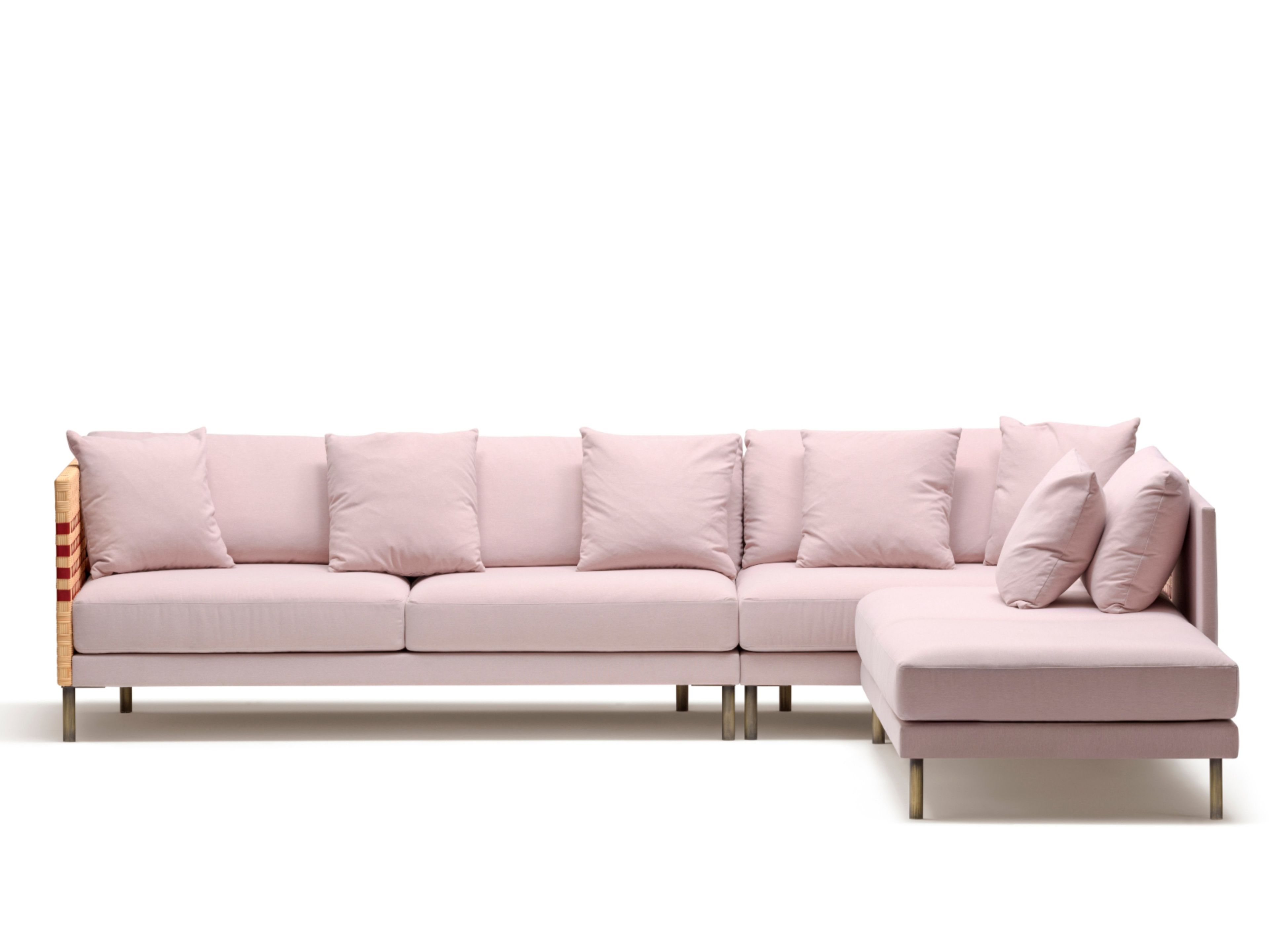 Угловой диван из ткани Bottega Intreccio ARCH-00024796