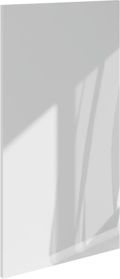 Фасад для кухни Аша DELINIA ID серебристый 39.7×76.5 см 89335636