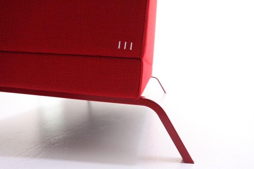 Ferrante Стул Wing из ткани с высокой спинкой Heard sun-id-1414266 - Вид №3