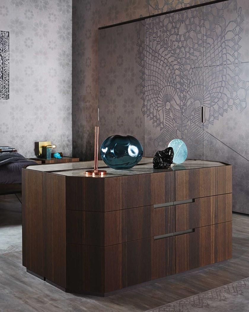 ZANETTE Комод из дуба со встроенными ручками Amos sun-id-1347234 - Вид №2