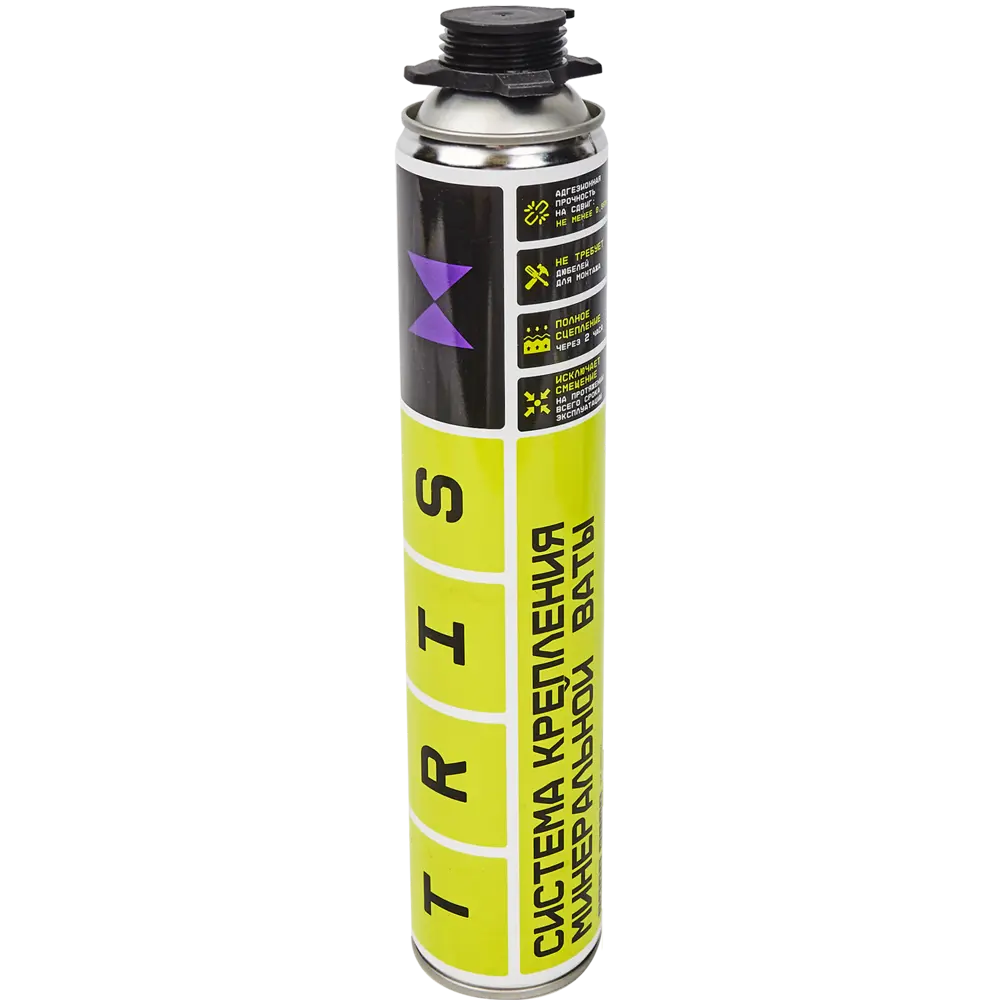 Клей для минеральной ваты Tris 1000 мл, оранжевый STLM-2141055