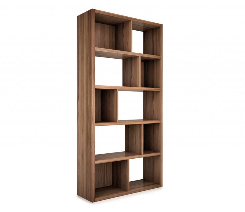 Huppé Открытый книжный шкаф из ореха Swan 4004/5-qs - 4004pqs HUPPE - Вид №1