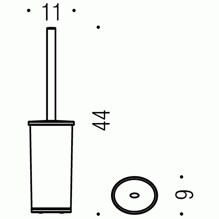 B2806 Ёршик напольный COLOMBO LAND Colombo Design - Вид №2