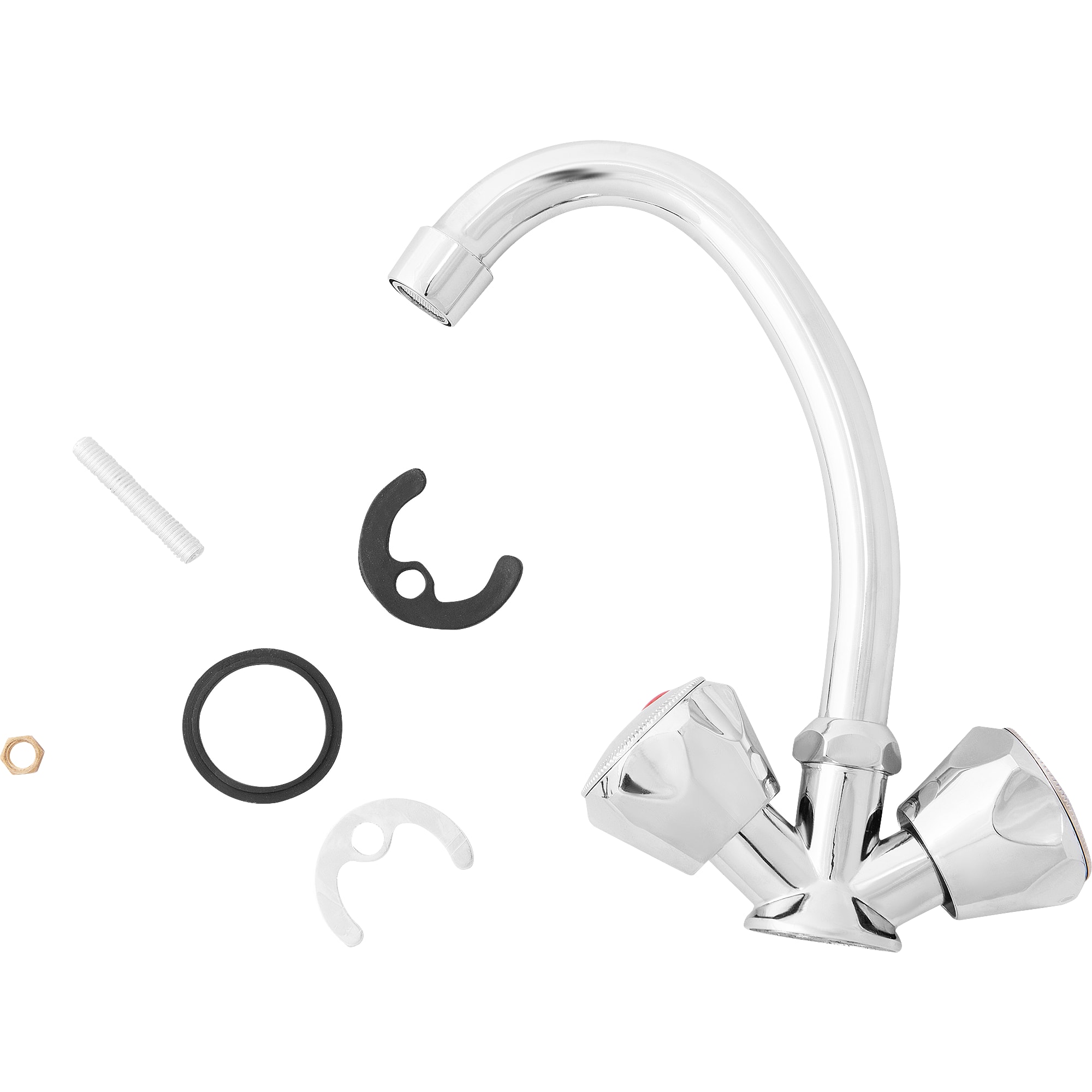 82140173 Смеситель для кухни «Мария», цвет хром Santreyd  - Вид №2