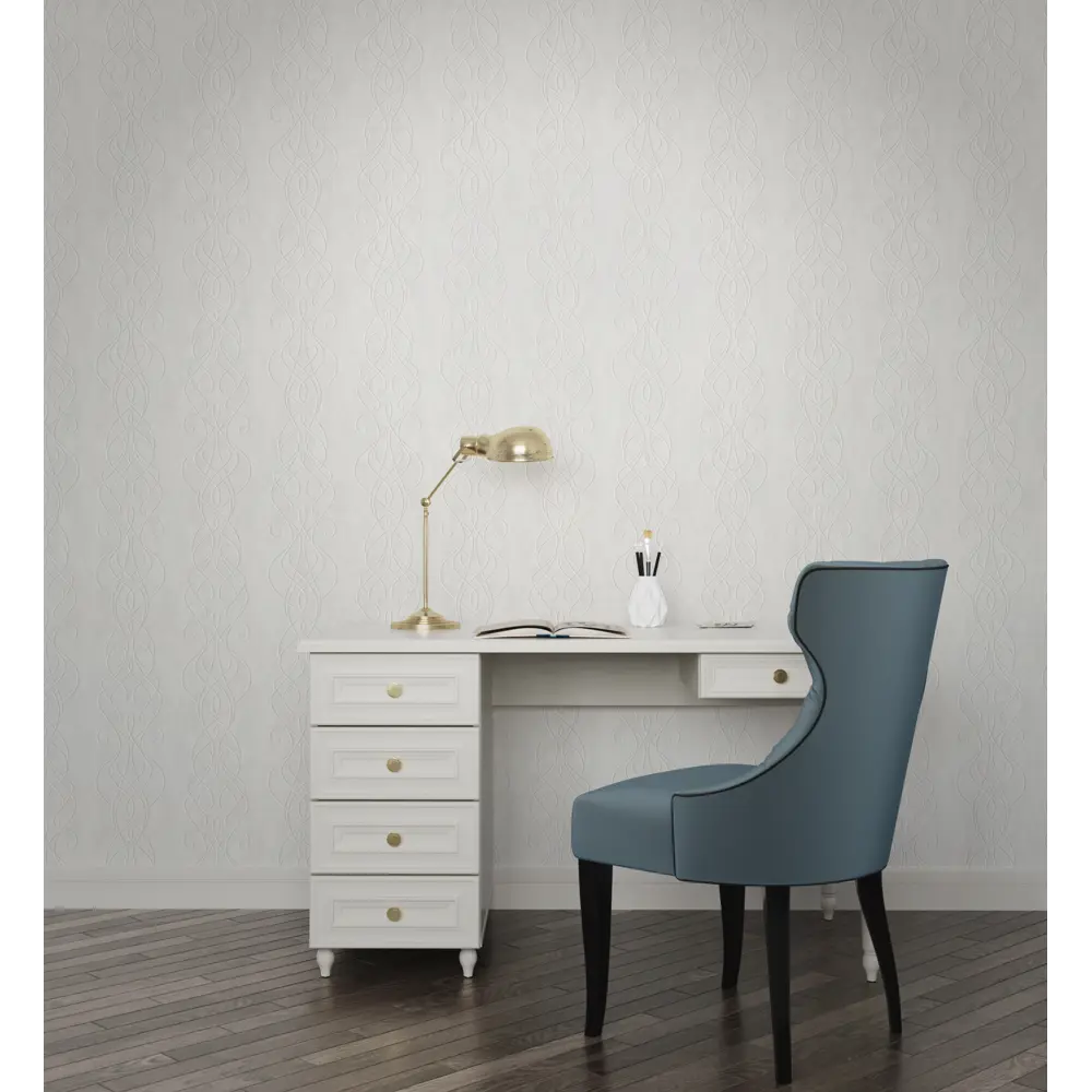 Обои флизелиновые Vog Collection Классика вензель серые 1.06 м VV71078-14 STLM-2118599 - Вид №2