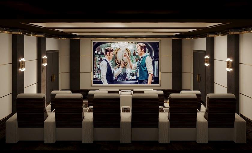 Vismara Design Откидывающееся кожаное сиденье для аудитории Luxury entertainment sun-id-1413377 - Вид №2