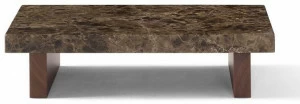 AMURA Прямоугольный мраморный журнальный столик Tau