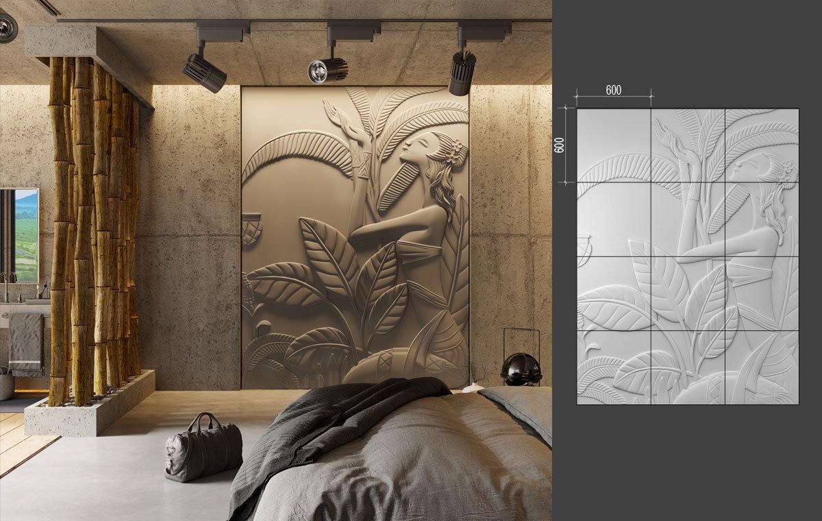 B-64 AURORA LAB.Space Барельеф B-64-1