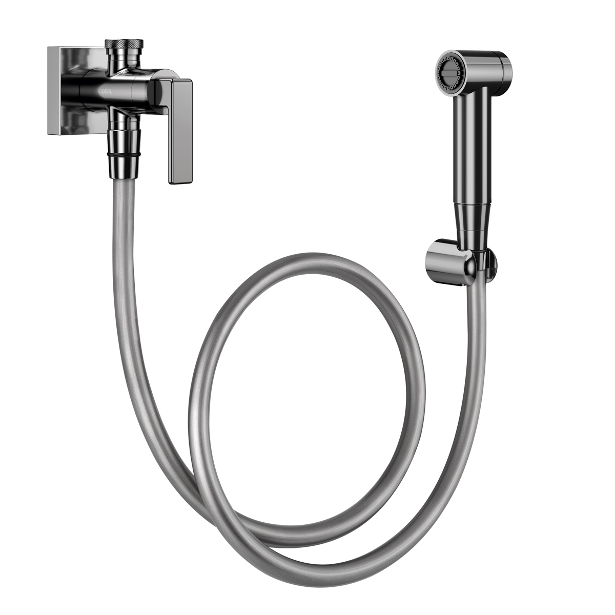 00823748 Гигиенический душ с регистрацией и полированным медным краном Docol DOCOL STILLO 