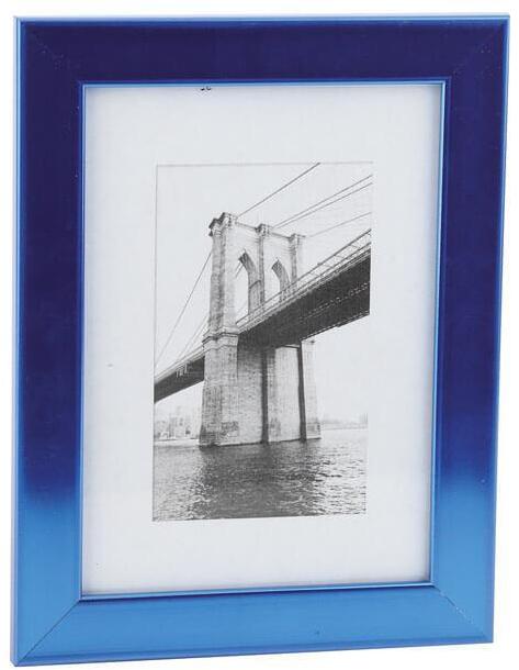 Б0038672 Фоторамка 608/10х15 синий (46/1840) Image Art