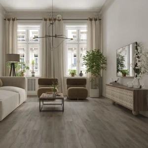 SPC плитка Natisston Дуб Ферро класс 43 толщина 4 мм 2.232