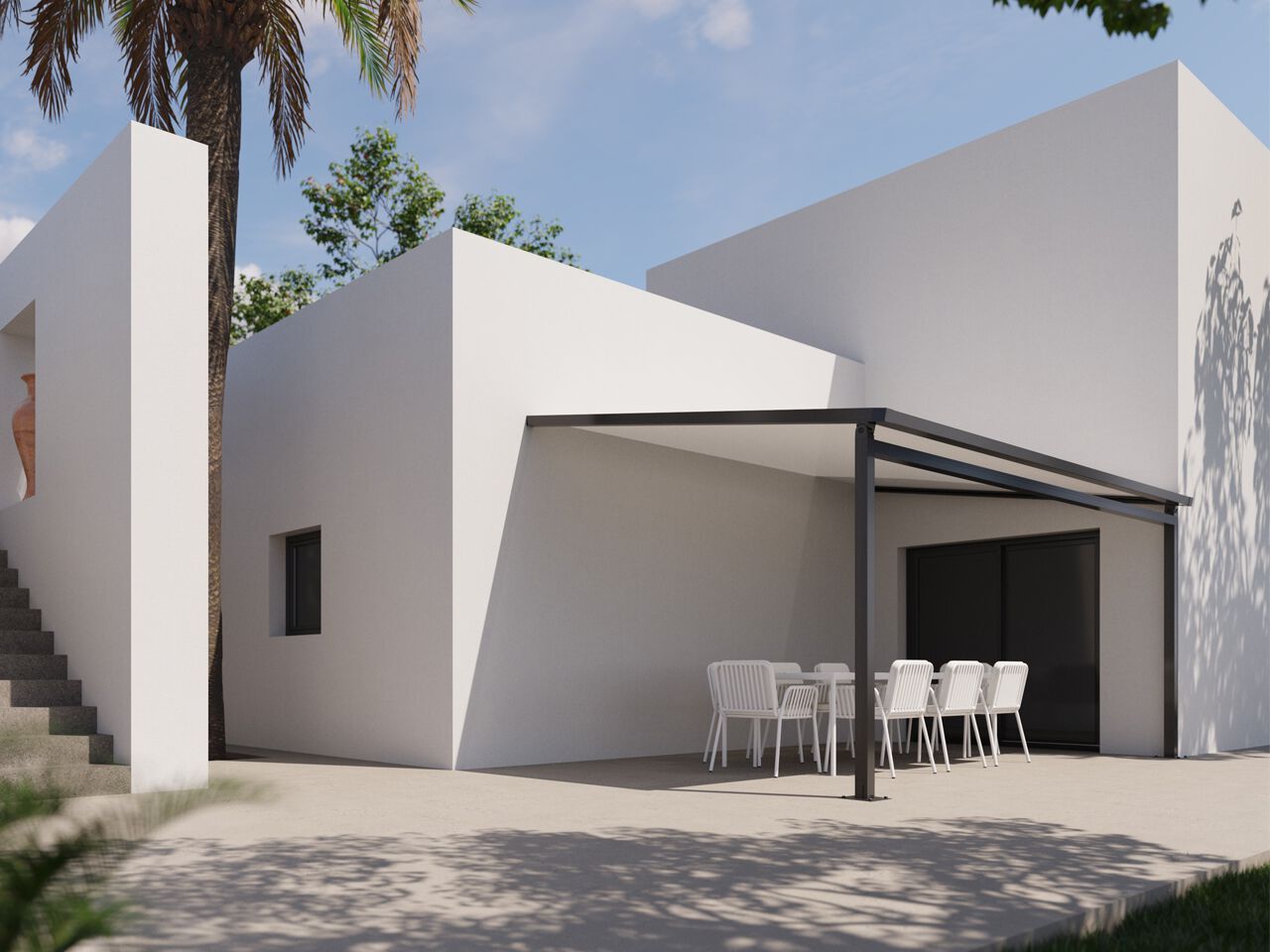 Пергола с раздвижной крышкой Gaviota HERA PORTICO ARCH-00110557 - Вид №2