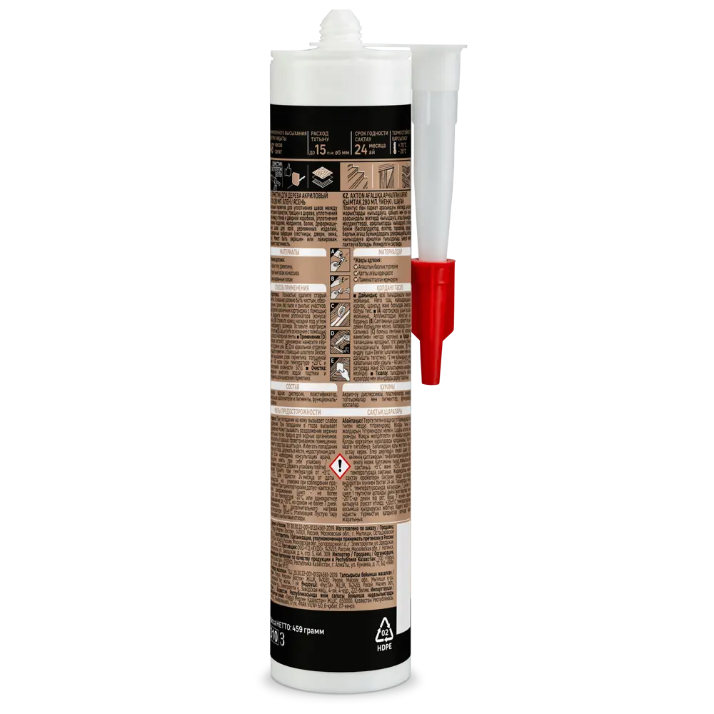 Акриловый герметик Axton для дерева - надежное уплотнение швов и трещин 85272179 STLM-0060684 - Вид №1