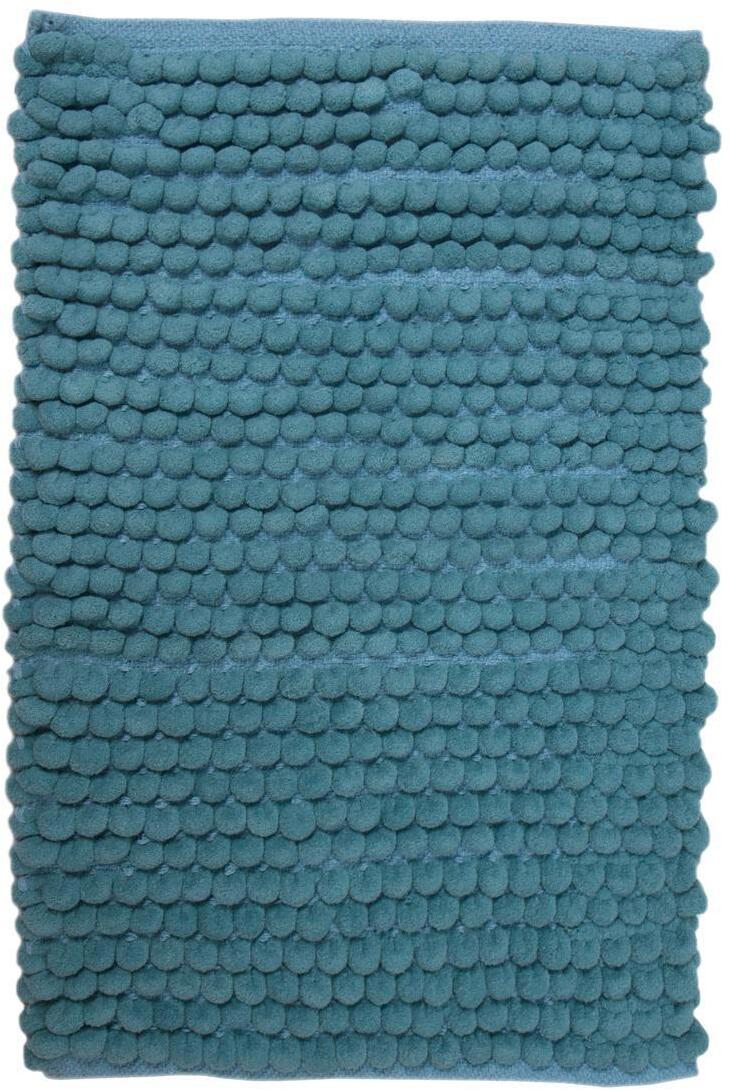 91264329 Коврик для ванной голубой 50х80 см Bubbles STLM-0527501 RAINDROPS