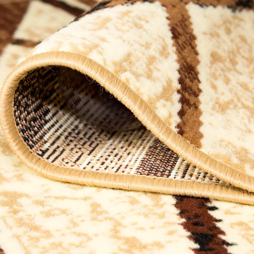 Ковер полипропилен Лагуна D497O 60x110 см цвет бежевый MERINOS STLM-2182468 - Вид №2