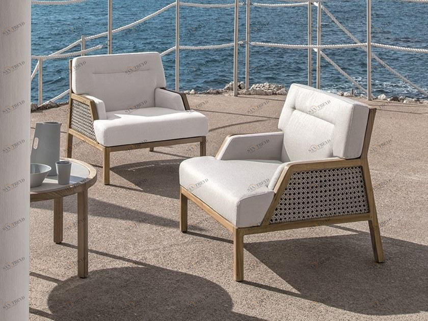 Ethimo Садовое кресло Bergere с подлокотниками Grand life sun-id-1387286