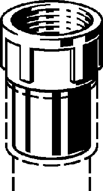 132 873 Модель 94246G Трубопроводные системы  Фитинги для пайки  Переходники/​переходные угольники Santreyd  - Вид №1