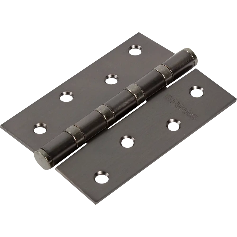 82105969 Петля универсальная U1004BB-GR/BL 100x75x2.5 мм сталь цвет графит STLM-0019064 FUARO Home