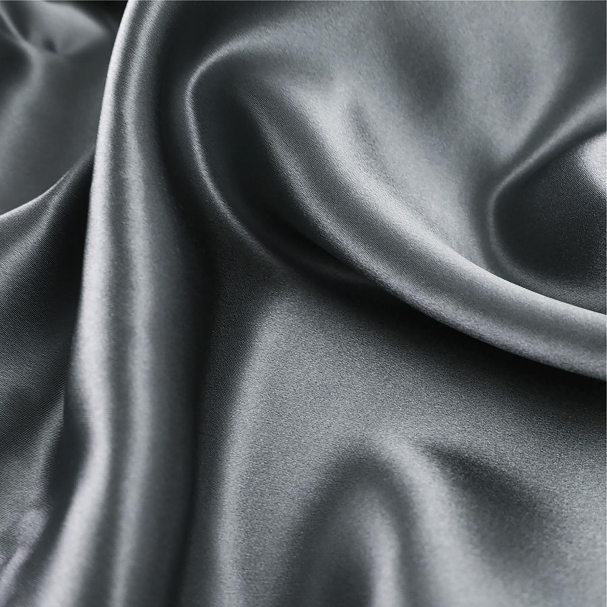 Наволочка princess57silver, 70x50 см, шелк, 1шт, цвет серебристый SILK MANUFACTURE 90520672 - Вид №1