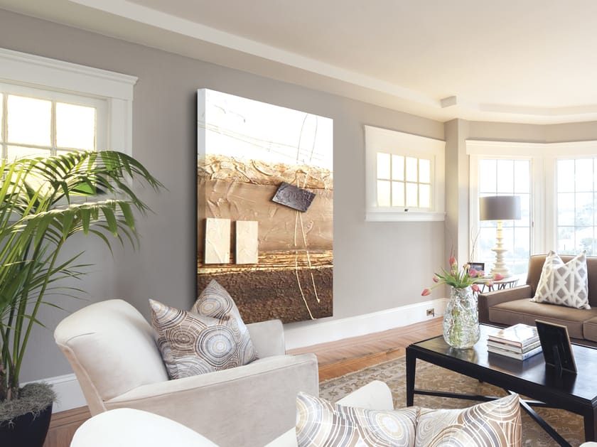 Алюминиевый полотенцесушитель Termo Design текстурная живопись ARCH-00051688