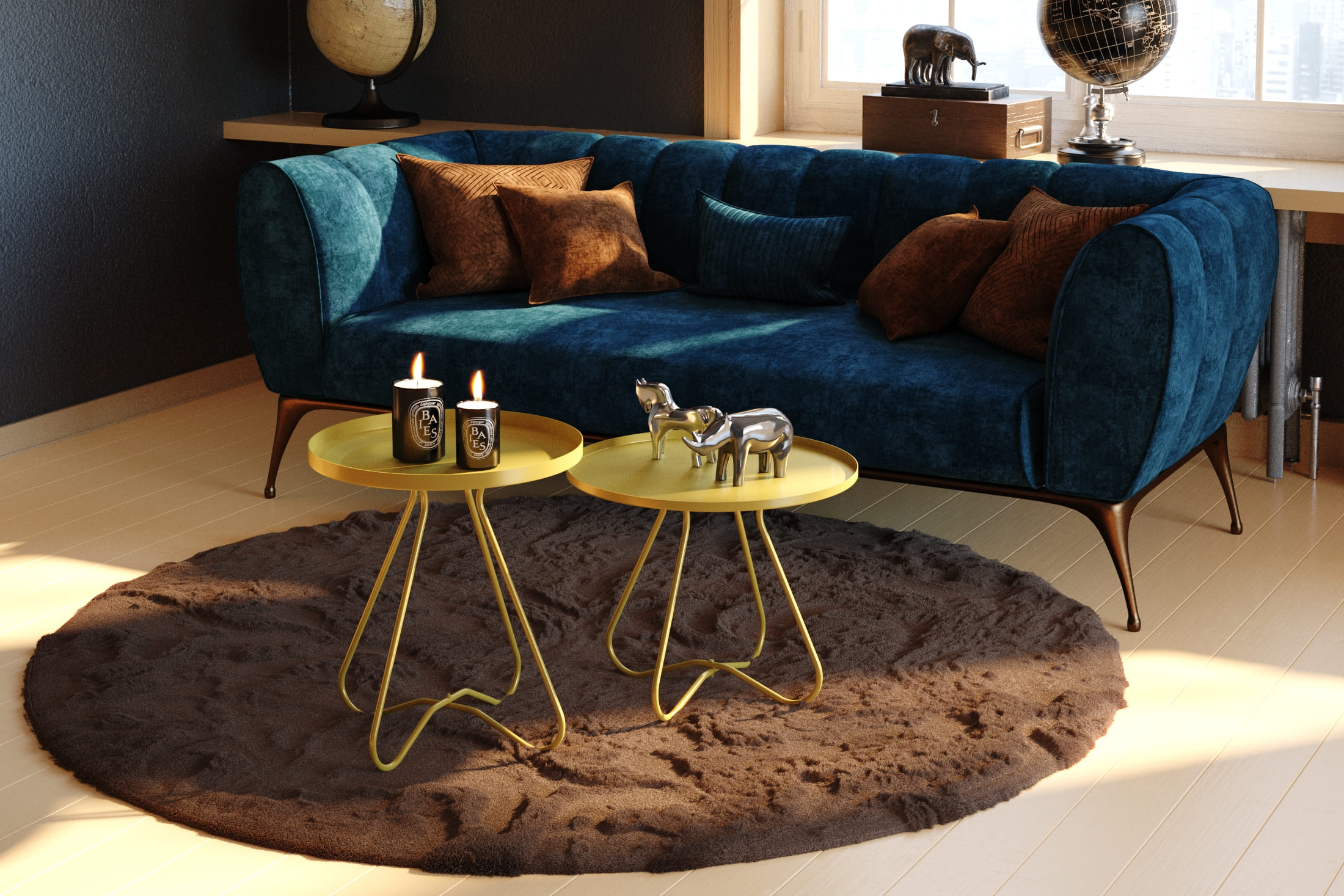 Двойной кофейный столик SHT-CT3/CT3-2 Santreyd  - Вид №1