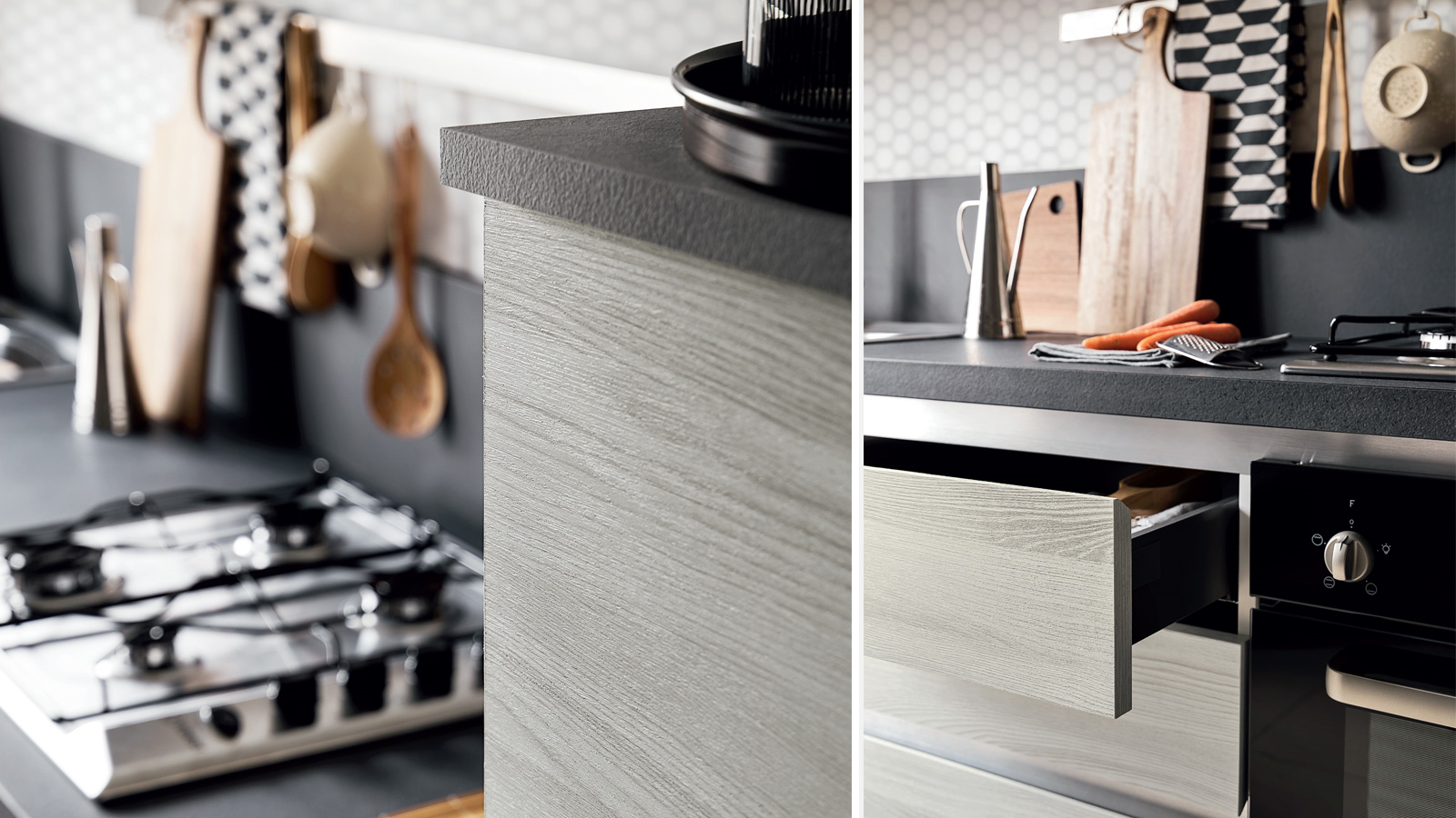 Easy 029  Кухонный гарнитур Ar-Due Polimerico  - Вид №1