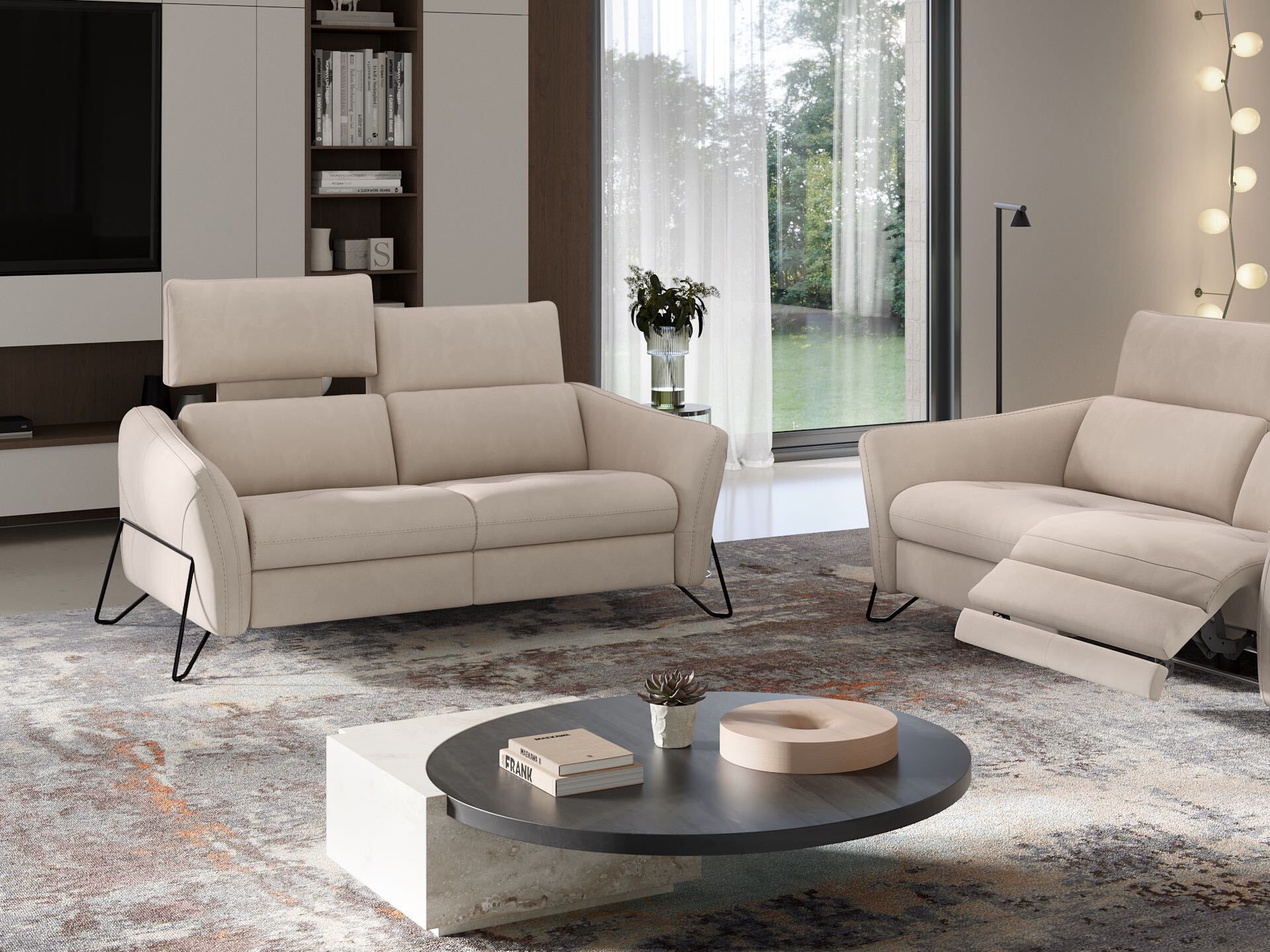 2-местный тканевый диван Sofanella Linares ARCH-00011659 - Вид №2