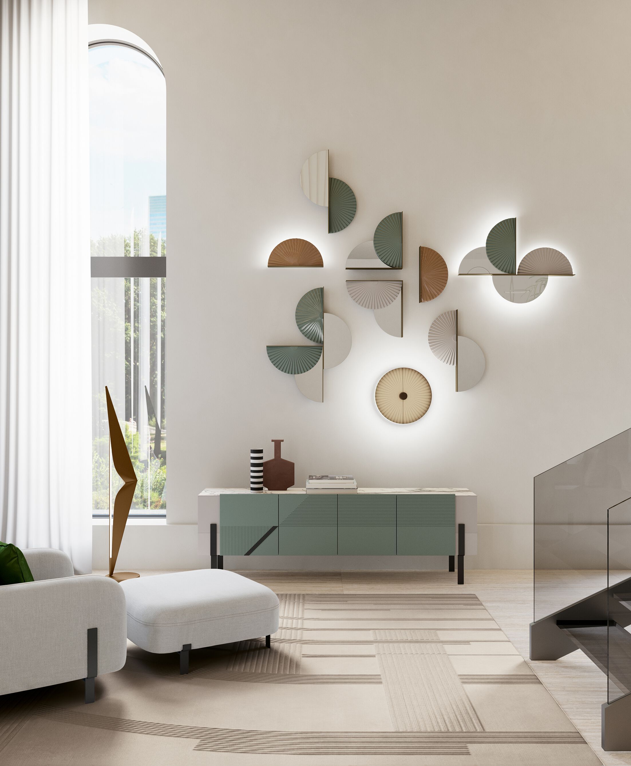 Светодиодные настенные светильники Bizzotto Italia ARCH-00046109 - Вид №2