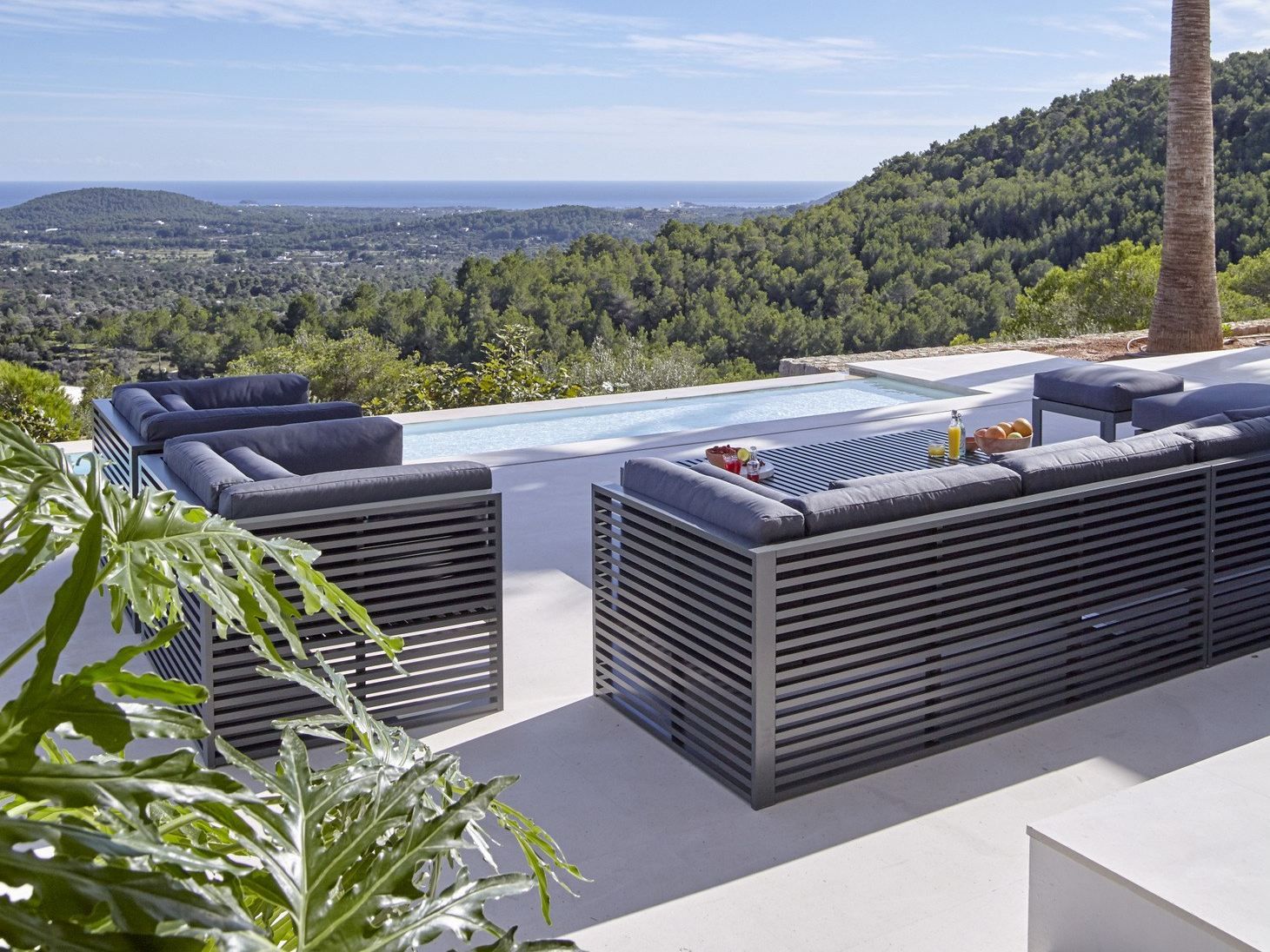 Тканевое садовое кресло с подлокотниками GANDIABLASCO DNA ARCH-00043910 - Вид №12