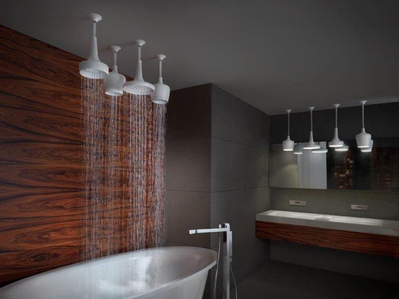 tender rain Светодиодный подвесной светильник из латуни Calices sun-id-1470347 - Вид №2