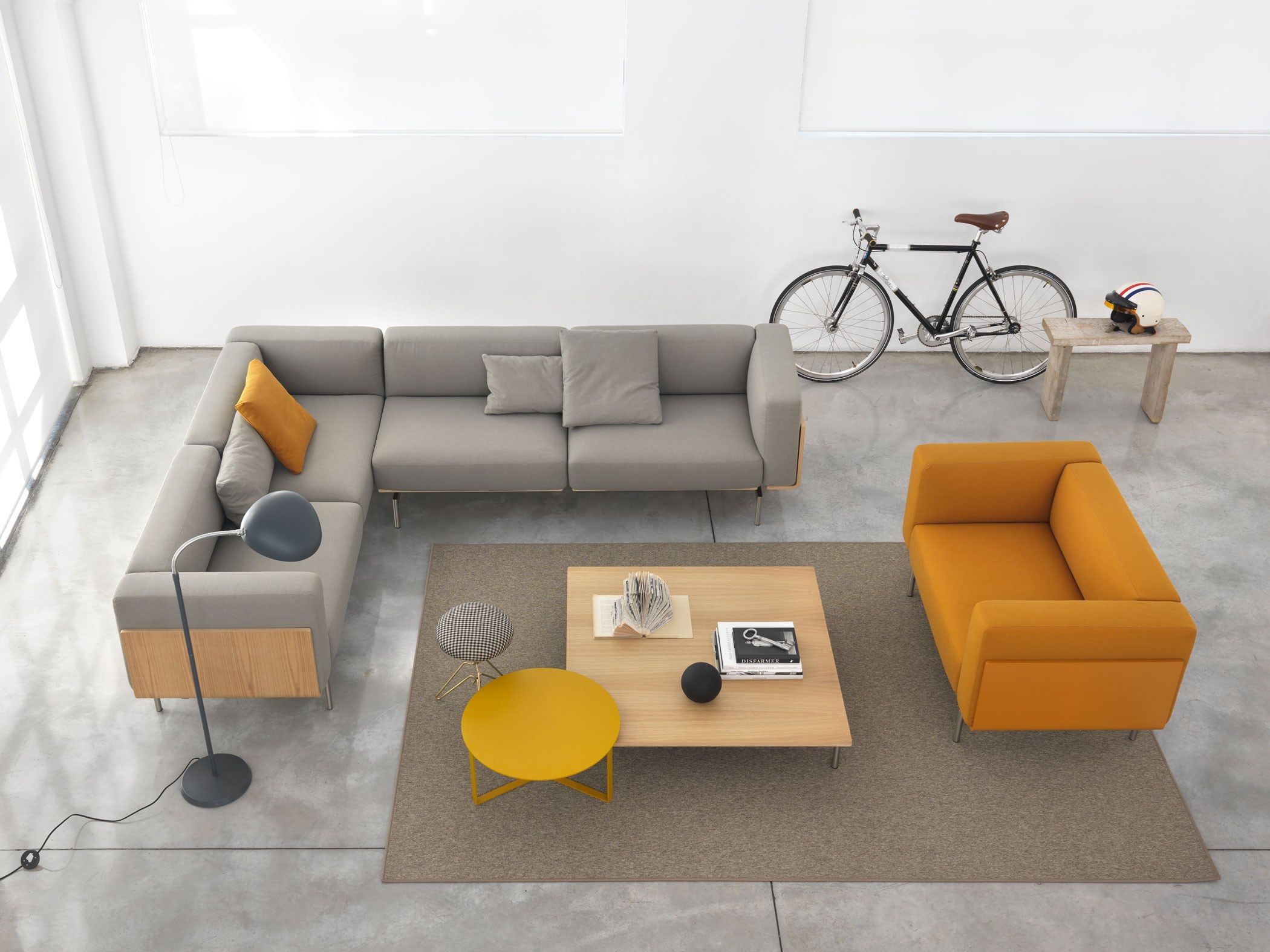 Модульный тканевый диван Marelli L-Sofa ARCH-00125394 - Вид №12