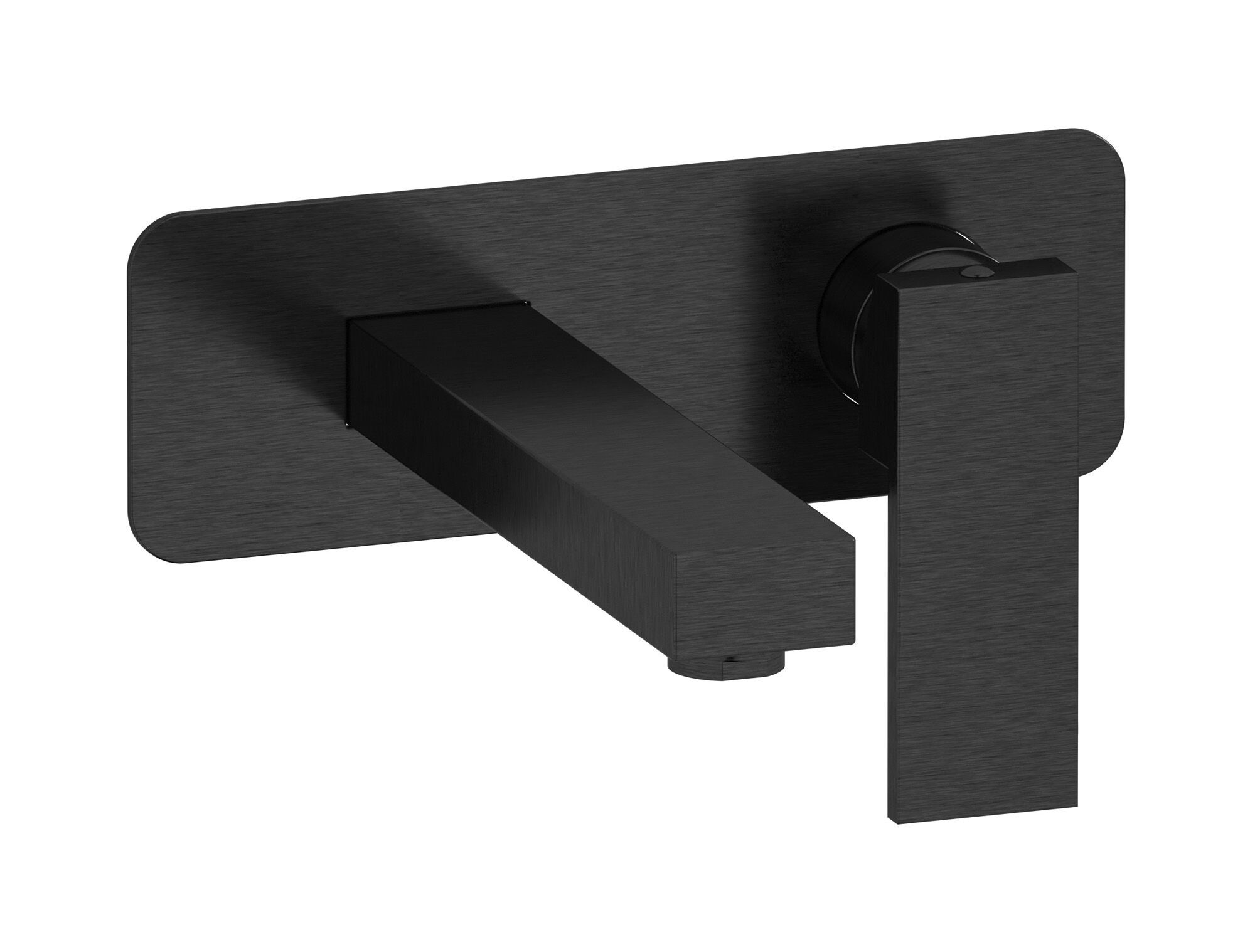 Настенный смеситель для раковины с 2 отверстиями и автоматическим сливом IB сердцеед ARCH-00113980 - Вид №2