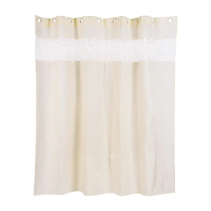 Штора для ванны Wess Namkesh 200х200 полиэстер цвет бежевый