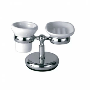 Мыльница и стаканчик для зубных щёток JOERGER Serie 1909