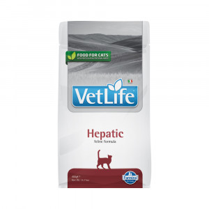 ПР0050263 Корм для кошек Vet Life Natural Diet при заболеваниях печени сух. 400г Farmina