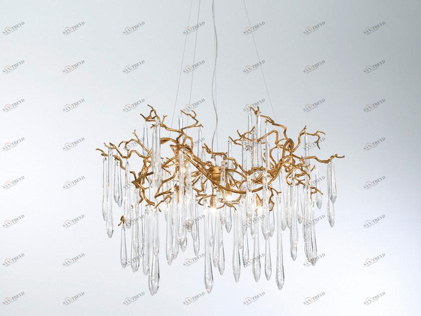 Serip Подвесной светильник из бронзы ручной работы Aqua Ct3258/8