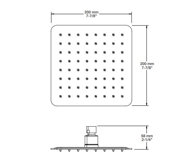 Набор термостатических встраиваемых ванн с ручным душем BARIL PRO-2915-95 ARCH-00094072 - Вид №4