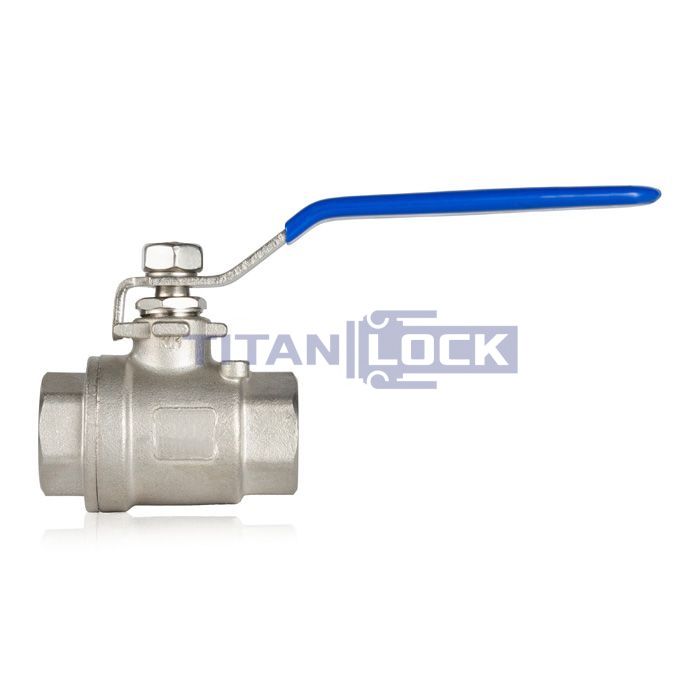 1in, шаровый кран, резьба BSP, нерж. сталь TL100BVSS TITAN LOCK  - Вид №4