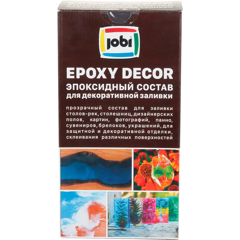 Состав эпоксидный Jobi для декоративной заливки 1.35 кг STLM-2043393