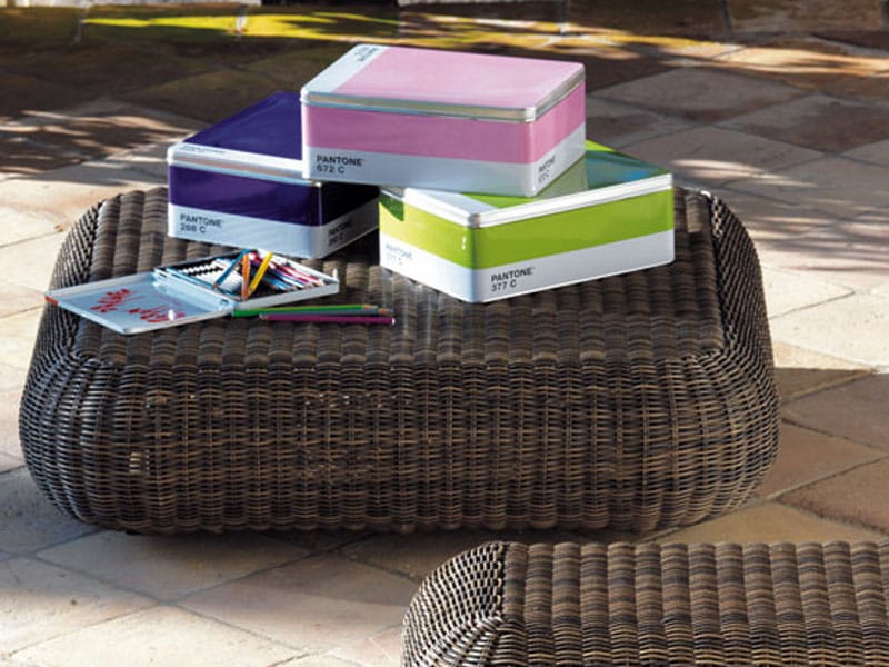 Низкий садовый столик в Ethimo EtWick® Phorma ARCH-00058474 - Вид №2