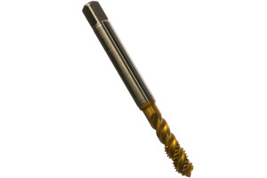 16048474 Метчик M10х1.5, HSS-E-PM, тип N R50, TiN, глух. отв., Powertap 5722 10,000 GUHRING